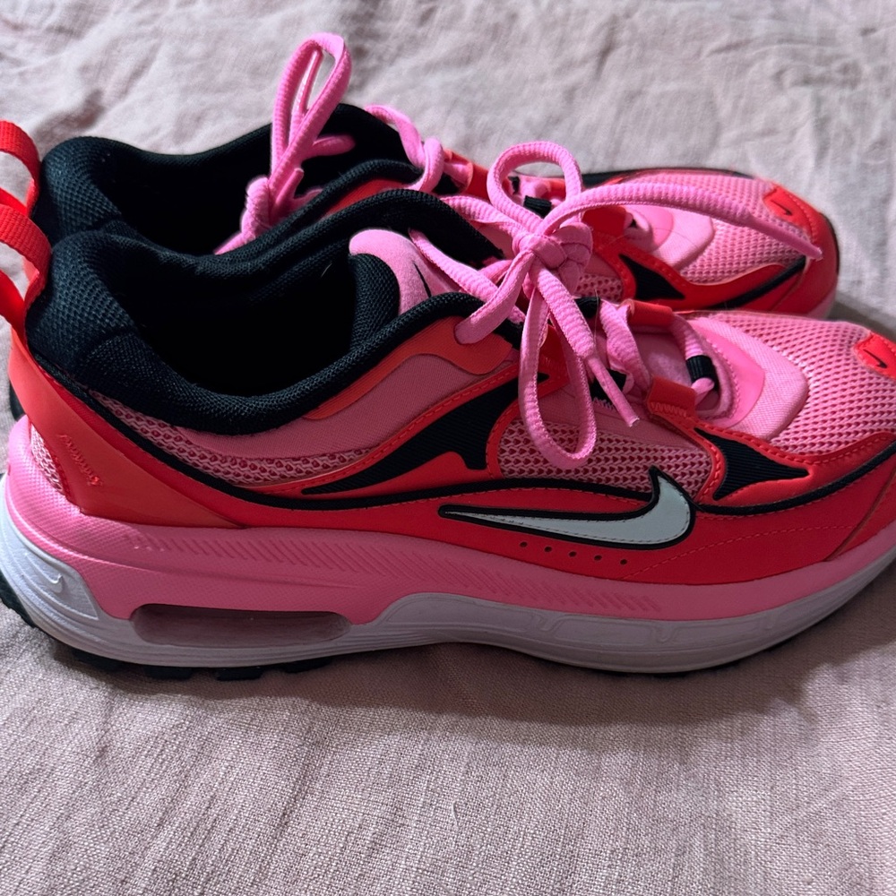 Nike Air Max Pink and Black Sneakers